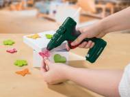 Pistola per colla a caldo ricaricabile , prezzo 14.99 EUR 
Pistola ...