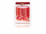 Coppa stagionata , prezzo 1,39 € per 125 g, € 11,12/kg ...