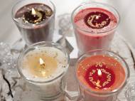 Candela profumata con bicchiere Melinera, prezzo 0,99 € ...