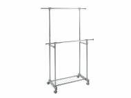 Stander appendiabiti doppio con rotelle , prezzo 19.99 € ...