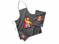 Set grembiule per barbecue "The Simpsons" ...