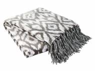 Plaid con frange 130x170 cm , prezzo 9.99 €