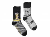 Calze da uomo, "Looney Tunes, Garfield, Homer Simpson" ...