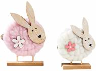 Decorazioni pasquali in legno e feltro , prezzo 2.99 € ...