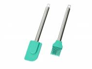 Set pennello e spatola in silicone, 2 pezzi o mini-mattarello ...