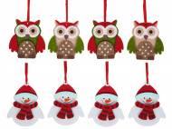 Decorazioni natalizie in feltro Melinera, prezzo 1,49 € ...
