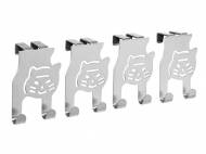 Ganci appendiabiti, 4 pezzi o appendiabiti per porta Ordex, ...