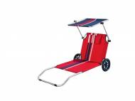 Sdraio-trolley da spiaggia, blu o rosso/blu , prezzo 27,99 € ...