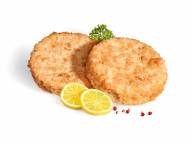 Burger di salmone con panatura