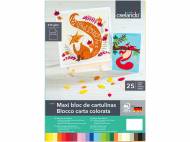 Blocco carta colorata, 25 fogli Crelando, le prix 2.49 € ...