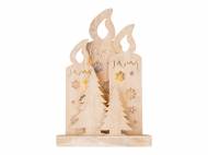 Decorazioni in legno con LED