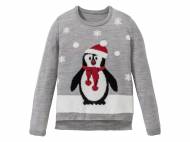 Pullover natalizio da bambina santa baby