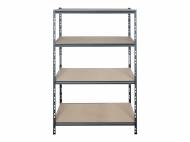 Scaffale in metallo con 4 ripiani
