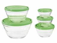 Set ciotole in vetro con coperchio Ernesto, prezzo 7,99 € ...