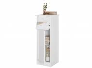 Mobiletto da bagno bianco o color quercia , prezzo 34,99 € ...