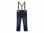 Jeans da bambino con bretelle