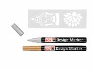 Set colori con stencil