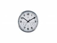 Orologio da parete radiocontrollato con termometro ed igrometro ...