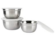 Set ciotole in acciaio con coperchio , prezzo 6,99 EUR
Set ...