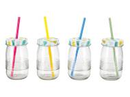 Set bicchieri con cannuccia , prezzo 4.49 EUR 
Set bicchieri ...