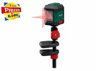 Livella laser a croce con morsetto