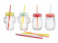 Set bicchieri con cannuccia Ernesto, prezzo 4.99 &#8364; ...