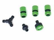 Irrigatore 4 attacchi o raccordi per tubo flessibile Florabest, ...