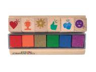 Set timbri , prezzo 2.99 EUR
Set timbri
- 6 motivi diversi