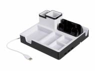 Organizer da scrivania con USB-Hub Silvercrest, prezzo 9.99 ...