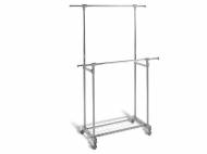 Stander appendiabiti doppio con rotelle Livarno Living, prezzo ...