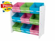 Scaffale portaoggetti per bambini Livarno Living, prezzo 19.99 ...