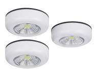 Punto luce LED a batteria Livarno Lux, prezzo 3.99 € 
3 pezzi ...