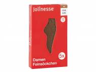 Calze velate da donna 20 DEN, 5 paia Jolinesse, prezzo 1,99 ...