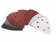 Set carta abrasiva per smerigliatrice a delta, 30 pezzi Parkside, ...