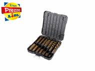 Set punte per trapano HSS Parkside, prezzo 19.99 €
107 pezzi ...