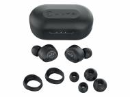 Cuffie wireless nere con custodia di