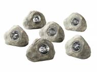 Set lampada solare simil pietra Livarno Lux, prezzo 9,99 &#8364; ...