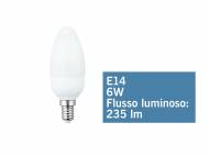 Lampadina mini a spirale, a goccia o a candela a risparmio energetico ...
