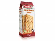 Crackers salati , prezzo 0,69 € per 500 g, € 1,38/kg ...
