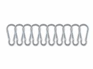 Set moschettoni o grilli a vite , prezzo 2.99 €