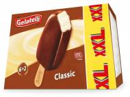 Gelati alla vaniglia ricoperti al cioccolato , prezzo 2,99 € ...