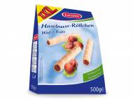 Rollini di wafer ripieni alla nocciola , prezzo 1,99 € ...