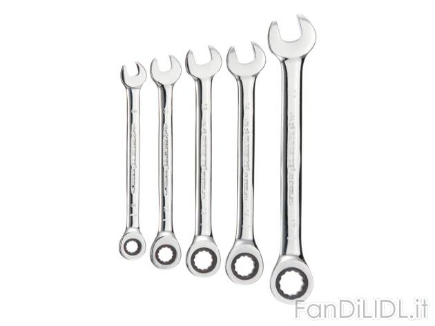 Set chiavi a cricchetto , prezzo 11.99 EUR 
Set chiavi a cricchetto 5 pezzi 
- ...