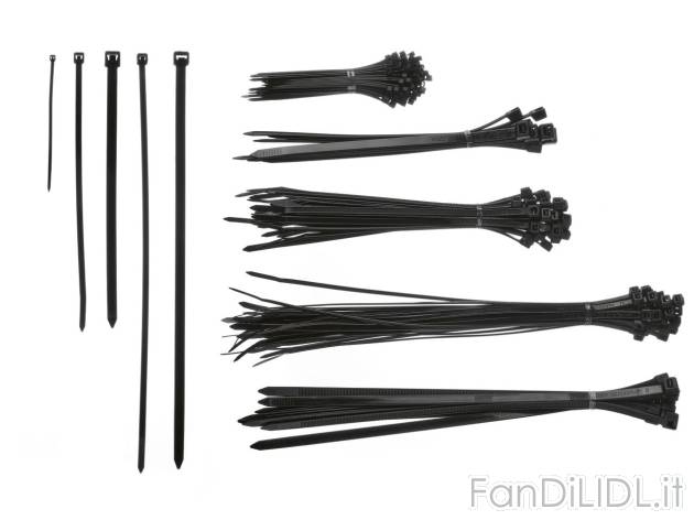 Set fascette fermacavo , prezzo 3.99 EUR 
Set fascette fermacavo 251 pezzi 
- In ...