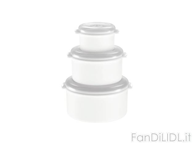 Set contenitori per microonde , prezzo 7.99 EUR 
Set contenitori per microonde 3 ...