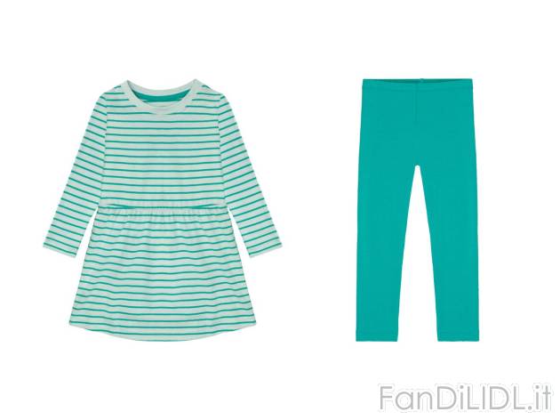 Completo vestitino e leggings da bambina , prezzo 8.99 EUR