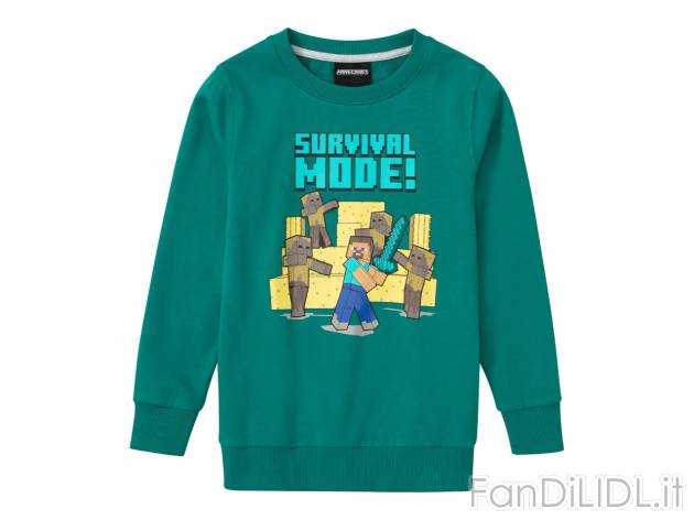 Felpa da bambino Minecraft , prezzo 9.99 EUR