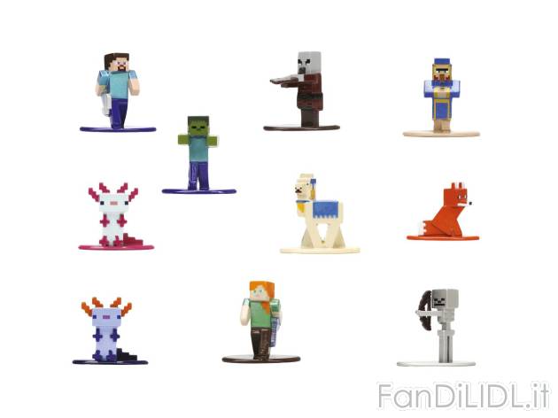 Personaggi da collezione Marvel, Minecraft , prezzo 2.49 EUR