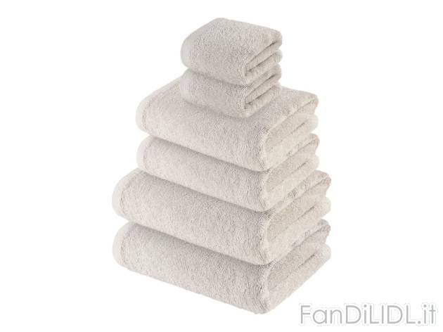 Set asciugamani , prezzo 9.99 EUR 
Set asciugamani 6 pezzi 
- 2 asciugamani, 30 ...