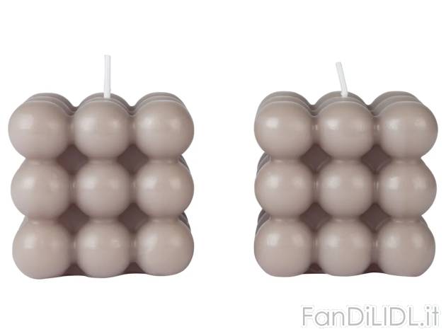 Set candele a sfera , prezzo 2.99 EUR  
Set candele a sfera  2 pezzi  
-  2 x 140 g